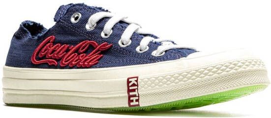 Converse x KITH x Coca-Cola Chuck 70 low-top sneakers Blauw