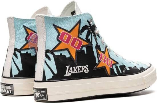 Converse "x Market Chucks 70 Hi Lakers Jeff Hamilton sneakers" Zwart
