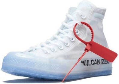 Converse x Off-White Chuck 70 high-top sneakers Wit