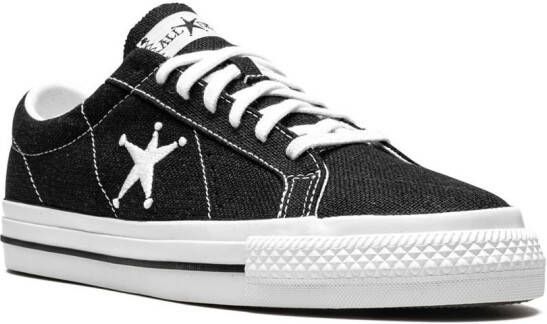 Converse x Stussy One Star Ox low-top sneakers Zwart