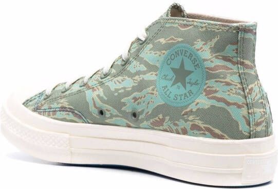 Converse x UNDEFEATED Chuck 70 mid sneakers Groen