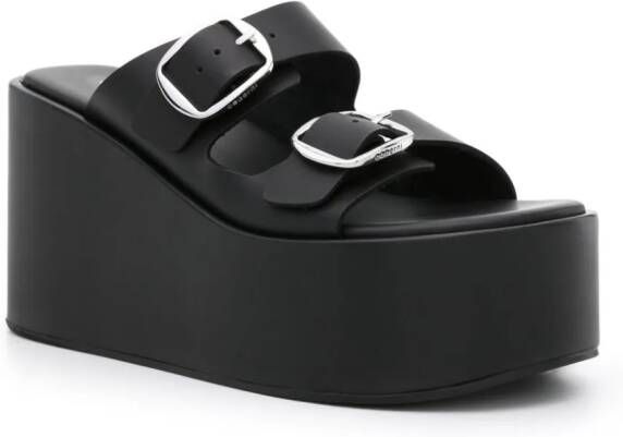 Coperni Game 100 mm sandalen met sleehak Zwart