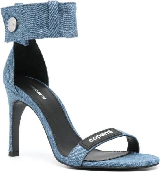 Coperni Denim sandalen Blauw