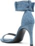 Coperni Denim sandalen Blauw - Thumbnail 3