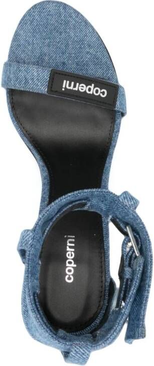Coperni Denim sandalen Blauw