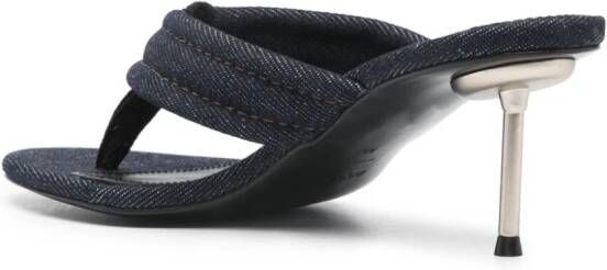 Coperni Sandalen met logopatch Blauw