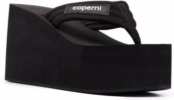 Coperni Sandalen met sleehak Zwart