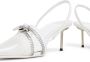 Coperni Zip slingback pumps Wit - Thumbnail 5