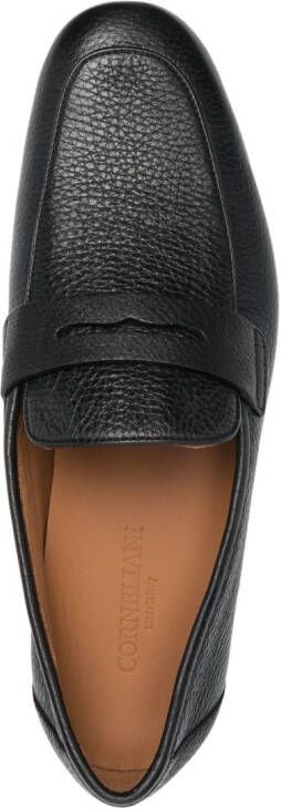 Corneliani Loafers met textuur Zwart