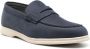 Corneliani Leren loafers Blauw - Thumbnail 2