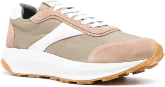 Corneliani Sneakers met vlakken Beige