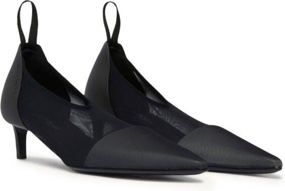 Courrèges Diving pumps met mesh Zwart