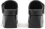 Courrèges Gogo 55 mm leren muiltjes Zwart - Thumbnail 4
