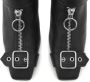 Courrèges Gogo 55 mm leren muiltjes Zwart - Thumbnail 5