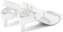 Courrèges Racer leren pumps Wit - Thumbnail 2