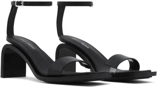 Courrèges Stream 70mm sandalen Zwart