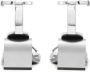 Courrèges Stream Mirror leren sandalen Zilver - Thumbnail 4
