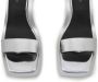 Courrèges Stream Mirror leren sandalen Zilver - Thumbnail 5