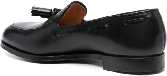 Crockett & Jones Cavendish leren loafers Zwart