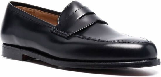 Crockett & Jones Leren loafers Zwart