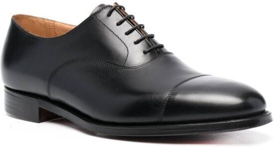 Crockett & Jones Oxford leren schoenen Zwart