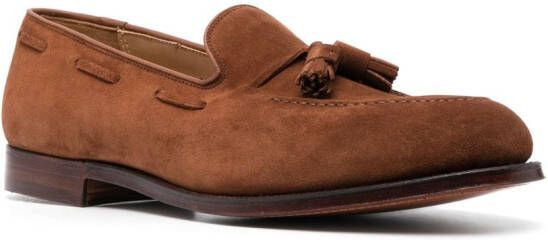 Crockett & Jones Loafers met kwastjes Bruin