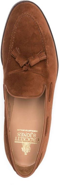 Crockett & Jones Loafers met kwastjes Bruin