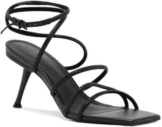 Cult Gaia Sandalen met bandjes Zwart