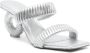 Cult Gaia Valence leren sandalen Zilver - Thumbnail 2