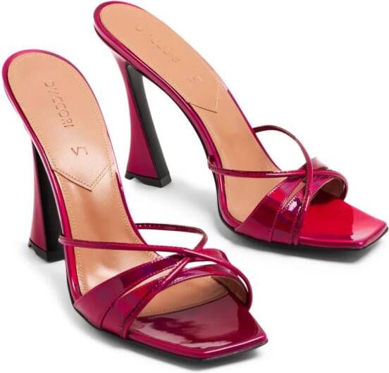 D'ACCORI 100 mm Lust muiltjes Rood
