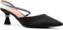 D'ACCORI Pumps met puntige neus Zwart - Thumbnail 2