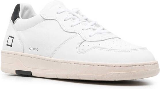 D.A.T.E. Court low-top sneakers Wit