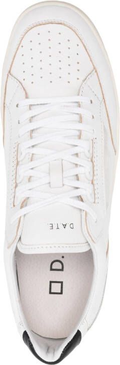D.A.T.E. Meta low-top sneakers Wit