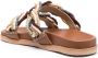 DE SIENA SHOES Verfraaide slippers Bruin - Thumbnail 3