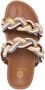 DE SIENA SHOES Verfraaide slippers Bruin - Thumbnail 4