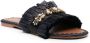 DE SIENA SHOES Semira slippers verfraaid met kralen Zwart - Thumbnail 2