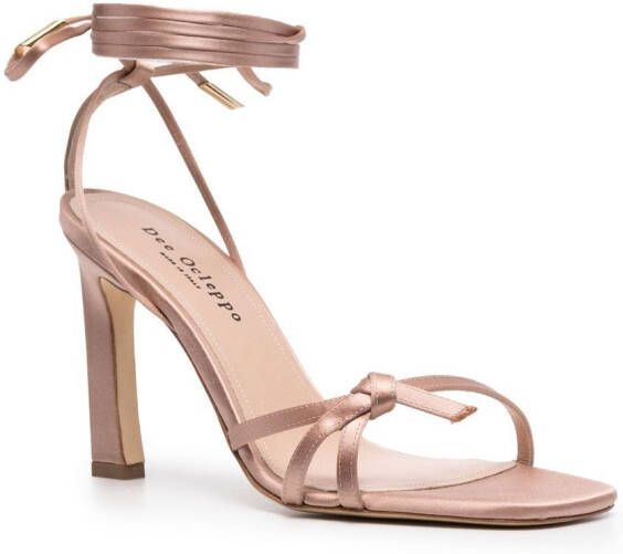 Dee Ocleppo Bey sandalen met veters Beige