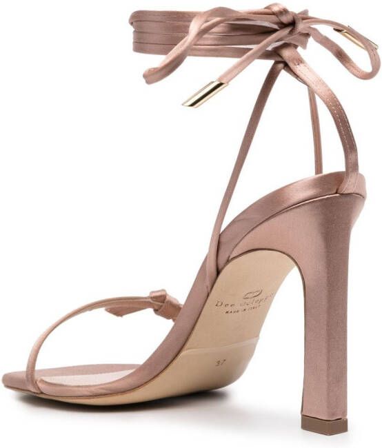 Dee Ocleppo Bey sandalen met veters Beige