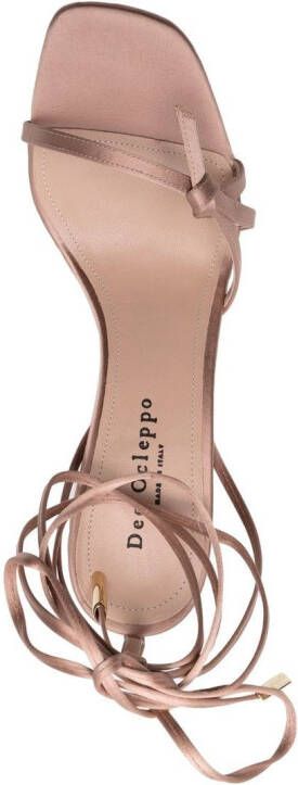 Dee Ocleppo Bey sandalen met veters Beige