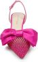 Dee Ocleppo Brazil satijnen slingback pumps Roze - Thumbnail 4