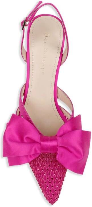 Dee Ocleppo Brazil satijnen slingback pumps Roze