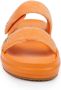 Dee Ocleppo Finland slippers met dubbele bandjes Oranje - Thumbnail 4