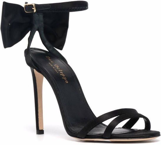 Dee Ocleppo Leren sandalen Zwart