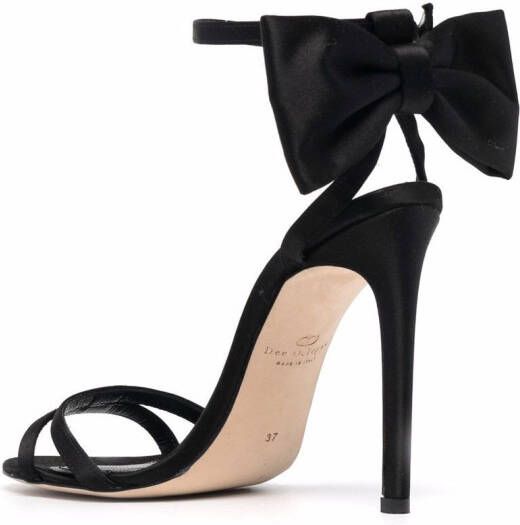 Dee Ocleppo Leren sandalen Zwart