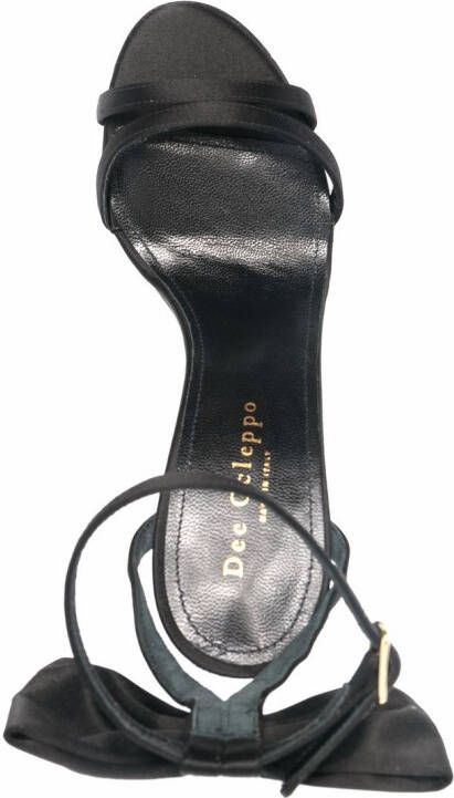 Dee Ocleppo Leren sandalen Zwart