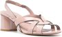 Del Carlo 65mm lakleren sandalen Roze - Thumbnail 2