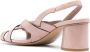 Del Carlo 65mm lakleren sandalen Roze - Thumbnail 3