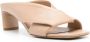 Del Carlo Leren sandalen Beige - Thumbnail 2