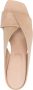 Del Carlo 55 mm Moor leren muiltjes Beige - Thumbnail 4