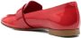 Del Carlo Leren loafers Rood - Thumbnail 3